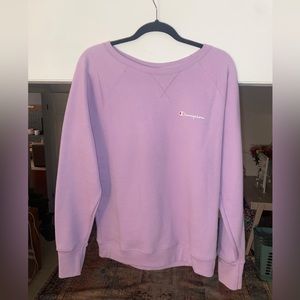 Women’s large Champion crew neck